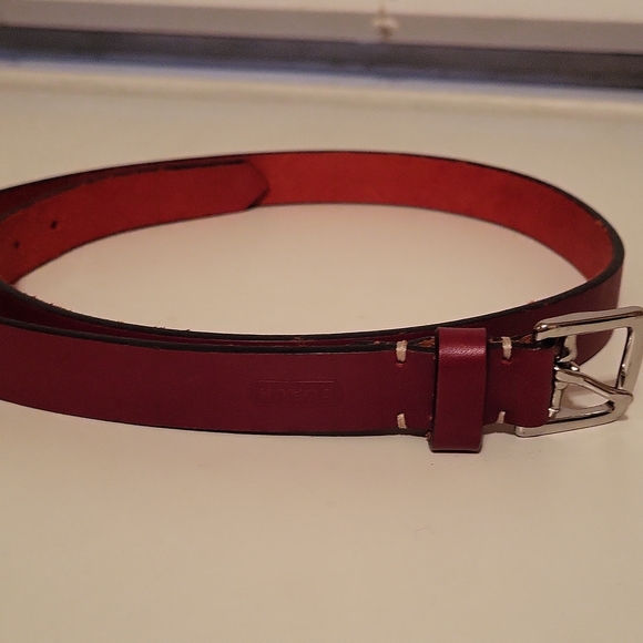 Vintage Coach leather coach belt size large - Picture 2 of 5